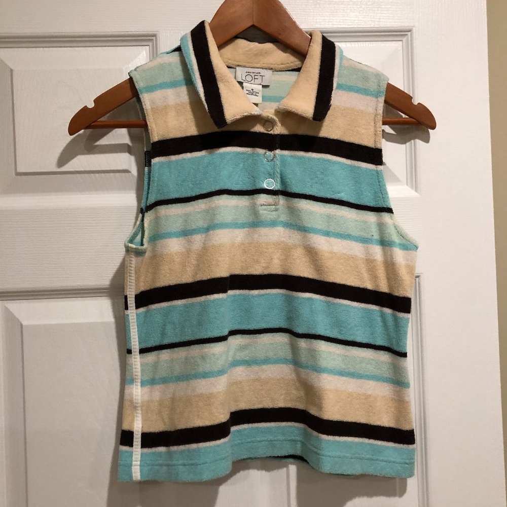 Ann Taylor Loft Sleeveless Top Size 8